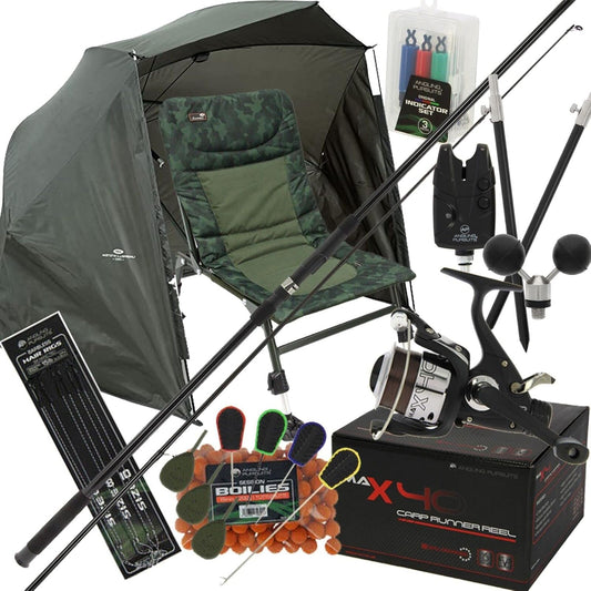Generic - Ensemble Pêche Carpe - Canne 12ft - Combo Moulinet – €141,99