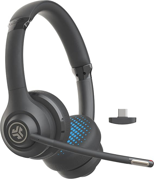 Micro casques PC JLab Go Work – Bluetooth Multipoint – 55h Autonomie