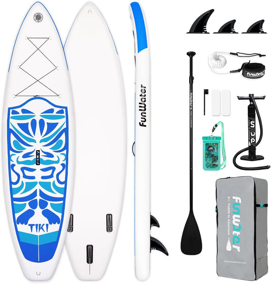 FunWater - Paddle Board Gonflable - Ultra-Léger - Accessoires Inclus – €103,99