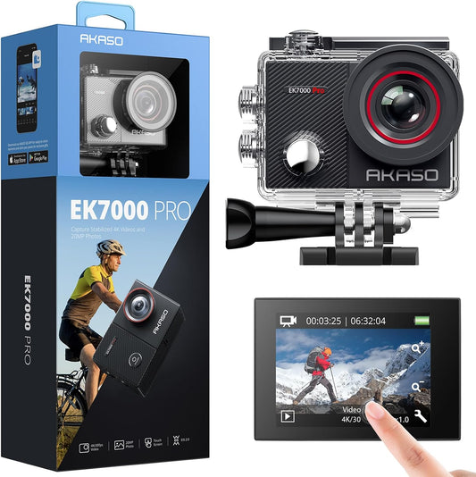 AKASO - Caméra d'Action - 4K EIS - Étanche 40m – €49,99