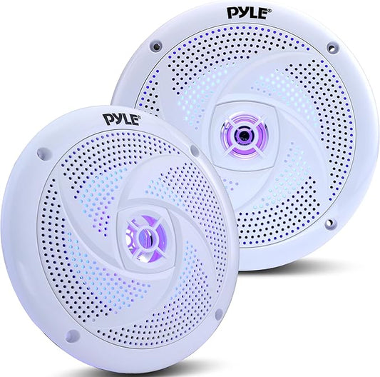Audio Marine Pyle 165 mm 2 Voies – LED Intégrées – 240 Watts