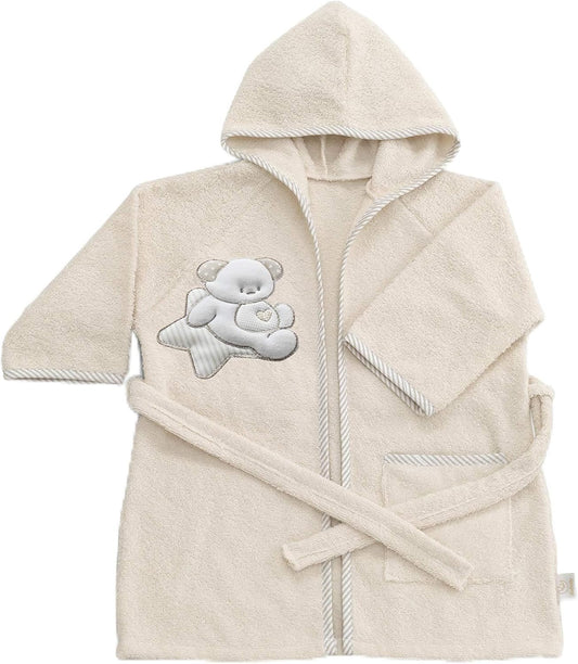 Italbaby - Peignoir Bébé - Coton Éponge - 0-6 Mois – €39,99