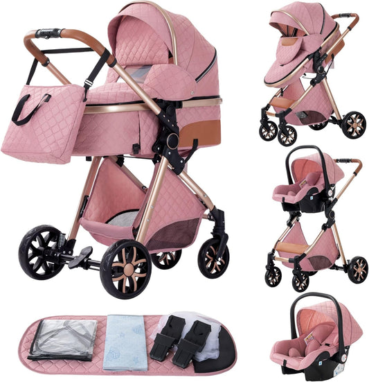 YAZOCO - Poussette 3 en 1 - Sécurité - Confort – €57,99