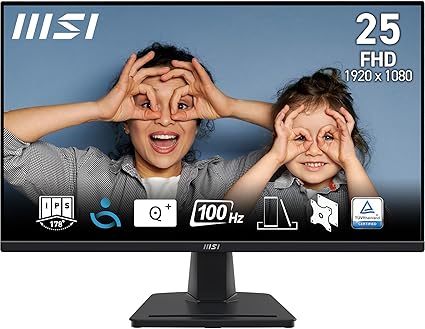 Écrans PC MSI Pro MP252 – Full HD 24,5" – IPS 100 Hz