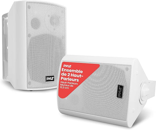 Enceintes d'extérieur Pyle 240W – Bluetooth – Étanches