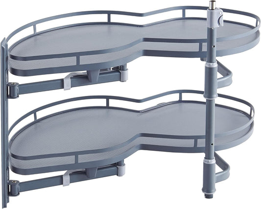 FittingsCo - Étagères d'Angle Coulissantes - Fermeture Douce - 2 Paniers Solides – €103,99