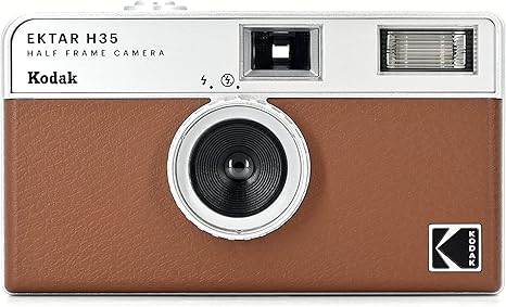 Compacts argentiques KODAK EKTAR H35 – Demi-Format 35 mm – Marron