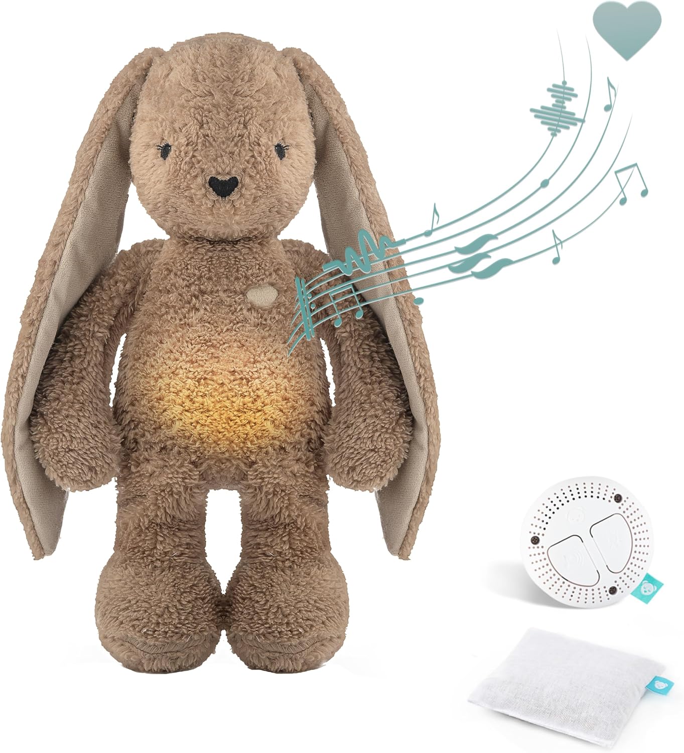 MyHummy - Jouet Lapin 5en1 - Sons Blancs - Coussin Chauffant – €50,99