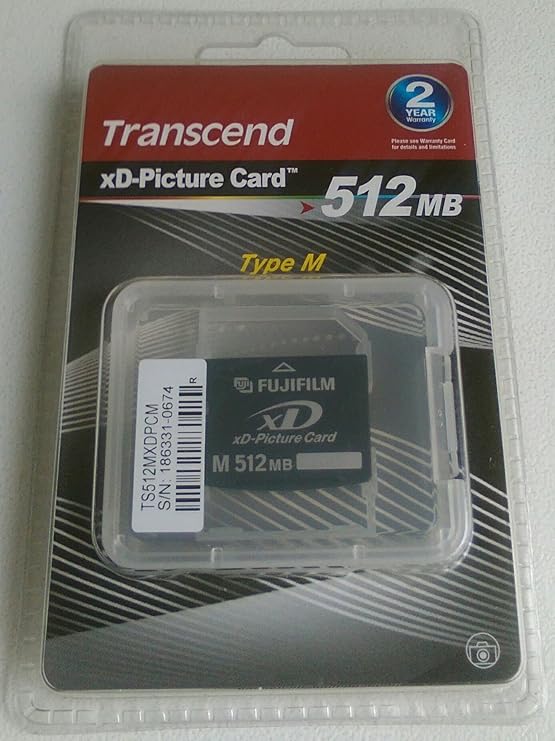Carte XD-Picture Fujifilm 512 Mo – Mémoire Flash