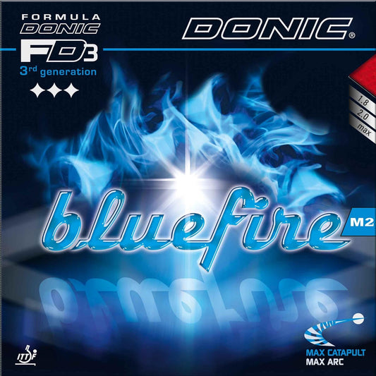 Donic - Caoutchouc Bluefire M2 - Flexibilité Maximale - Rotation Élevée – €25,99