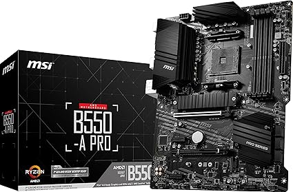 Carte Mère MSI B550-A PRO – AMD AM4, DDR4, USB 3.2