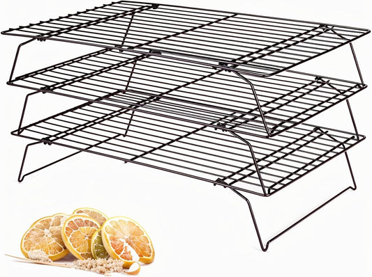 Lifhety - Grille de Refroidissement 3 Niveaux - Antiadhésif - Pliable – €9,10
