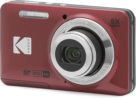 Compact et Bridge KODAK Pixpro FZ55 – 16 Mégapixels – Rouge
