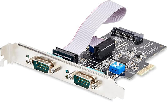 Contrôleurs sériels StarTech 2 Ports PCIe – Protection ESD