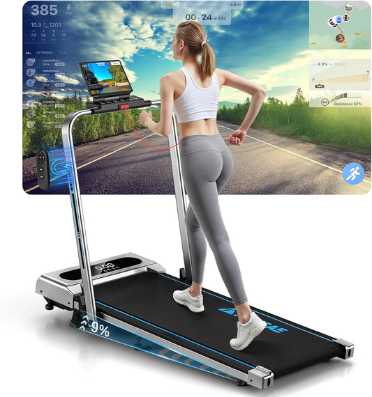 FOUSAE - Tapis de Course - 5 en 1 Pliable - 350 LB Capacité – €148,99