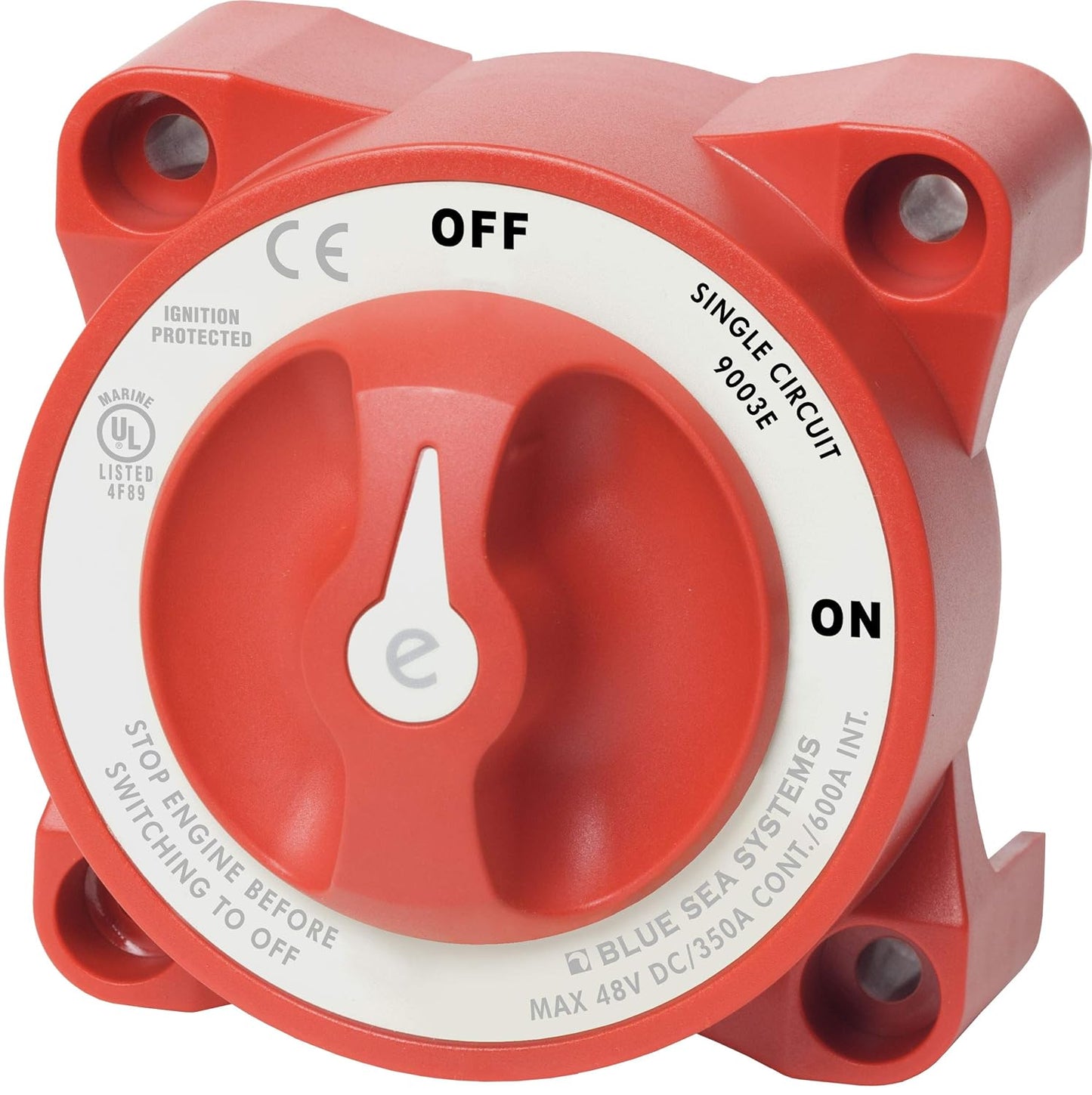 Blue Sea Systems - Interrupteur Batterie - BS-9003E - Rouge – €25,99