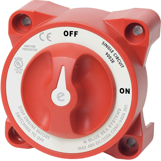 Blue Sea Systems - Interrupteur Batterie - BS-9003E - Rouge – €25,99
