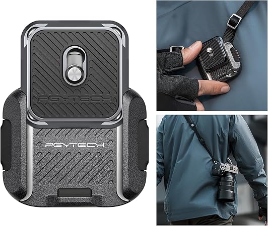 Support d'épaule PGYTECH – Fixation rapide en aluminium