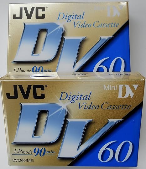 MiniDV JVC Lot de 2 – Enregistrement Antistatique