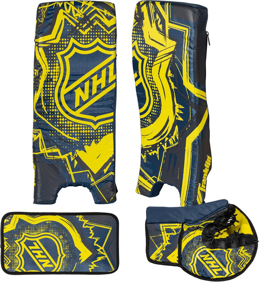 Franklin Sports - Set de Gardien de Hockey - Enfant - Noir/Jaune Optique – €37,99