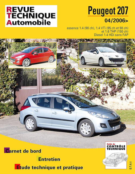 byETAI - Revue Technique Automobile - PEUGEOT 207 - 2006 à 2017 – €25,99