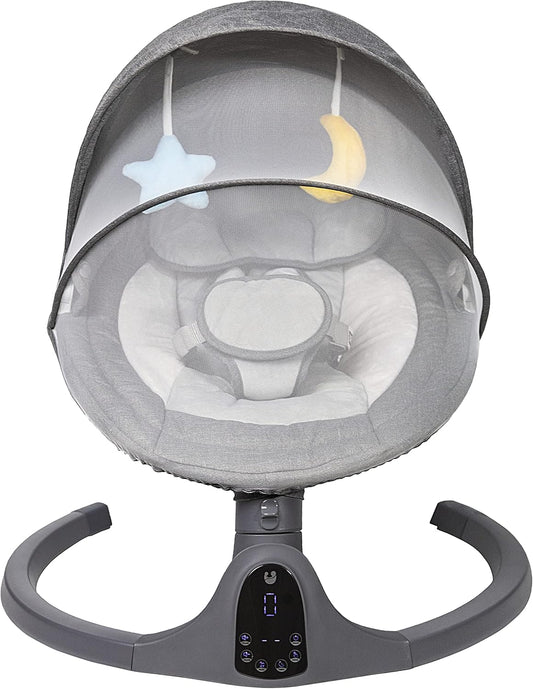 Hibaby - Chaise Berçante Électrique - Capote - Télécommande – €57,99