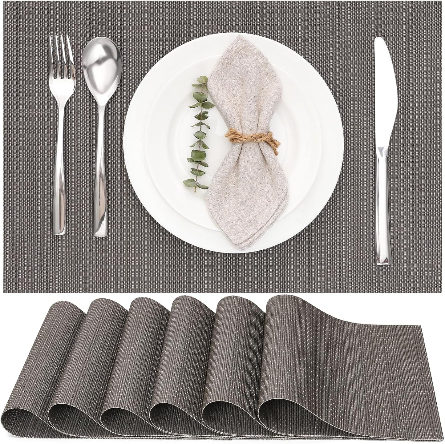Myir JUN - Set de Sets de Table - Lavable - Antidérapant – €9,09